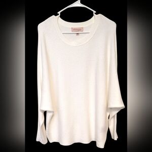 Philosophy Republic Clothing Women’s Ribbed Dolman Sleeve Sweater